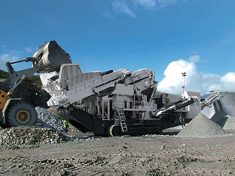 移動式碎石破碎機(jī)