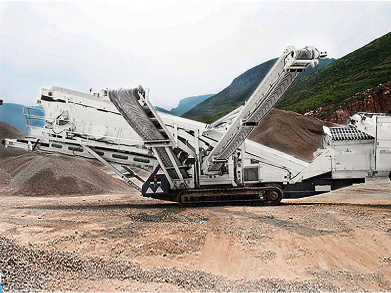 履帶式移動破碎站 履帶式移動破碎站